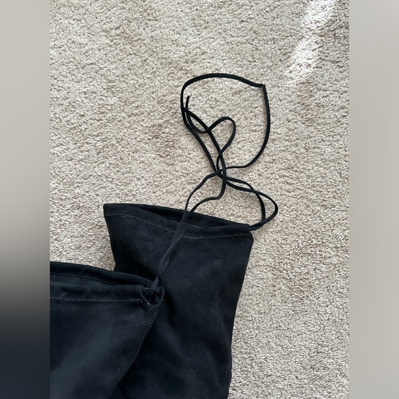 Black Over the Knee Boot - Picture 7 of 7